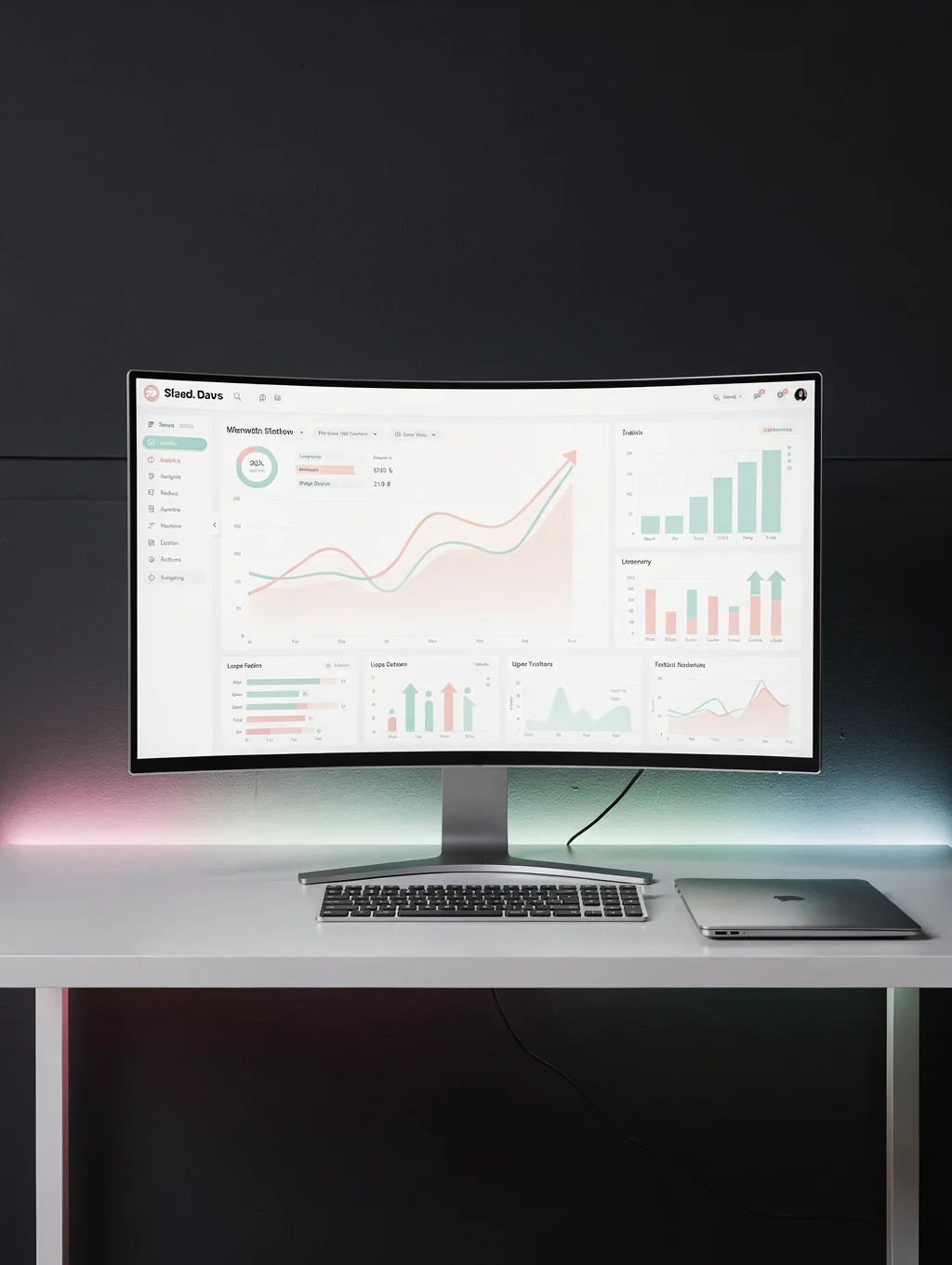 ClearDeskAI dashboard showing active call handling and appointment scheduling
