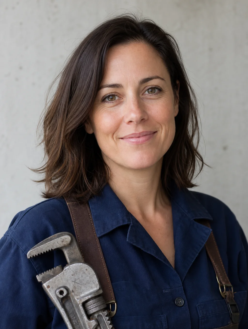 Portrait of Sarah Jenkins, owner of Jenkins Plumbing